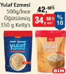 KELLY’S YULAF EZMESİ 500G/İNCE ÖĞÜTÜLMÜŞ 350 G fiyat ve kampanya bilgisi